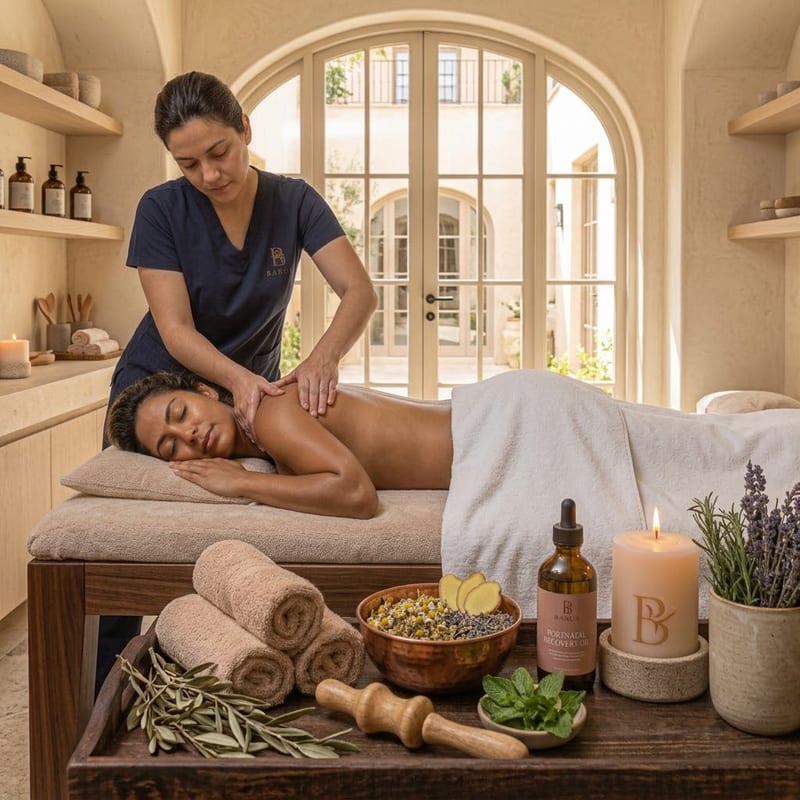 Masaje posnatal a domicilio